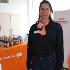 Clara Manuela bei der Arbeit