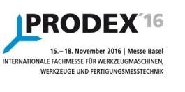 Logo von der Messe Prodex 2016