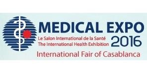Logo von der Messe Medical Expo