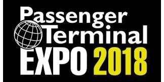 Logo von der Messe Passenger Terminal EXPO 2018 in Stockholm