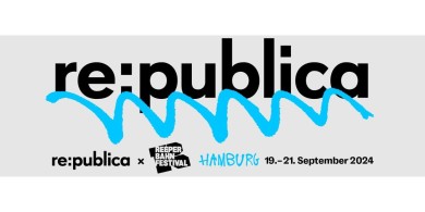 Logo von der Messe re:publica Hamburg 2025