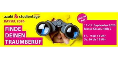 Logo von der Messe azubi & studientage Kassel 2026