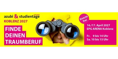 Logo der Messe azubi & studientage Koblenz 2027