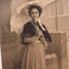 Helena bei der Arbeit
