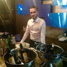 Serkan bei der Arbeit