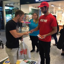 Mahyar bei der Arbeit