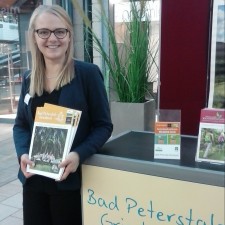 Pauline bei der Arbeit