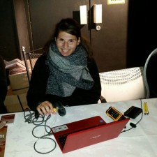 Dilara bei der Arbeit