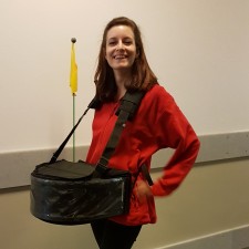 Margarita bei der Arbeit