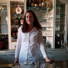 Lena bei der Arbeit