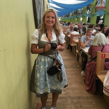 Vanessa Johanna bei der Arbeit