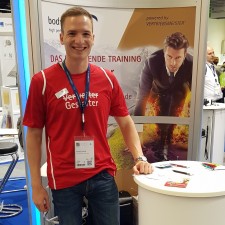 Philipp bei der Arbeit