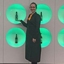 Sarina bei der Arbeit