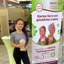 Zarah Sophie bei der Arbeit