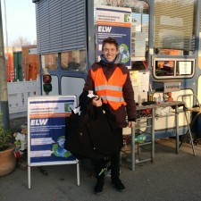 Marvin bei der Arbeit