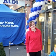 Heike bei der Arbeit