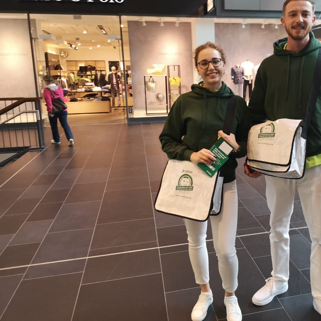 Mitarbeiter im Einsatz