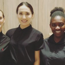 Raïssa bei der Arbeit