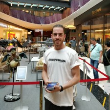 Vincenzo bei der Arbeit