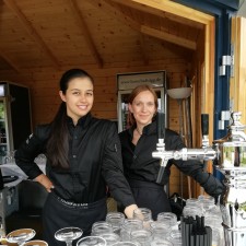 Julia bei der Arbeit