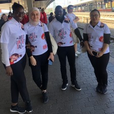 Paule Ingrid bei der Arbeit