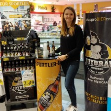 Angelika bei der Arbeit