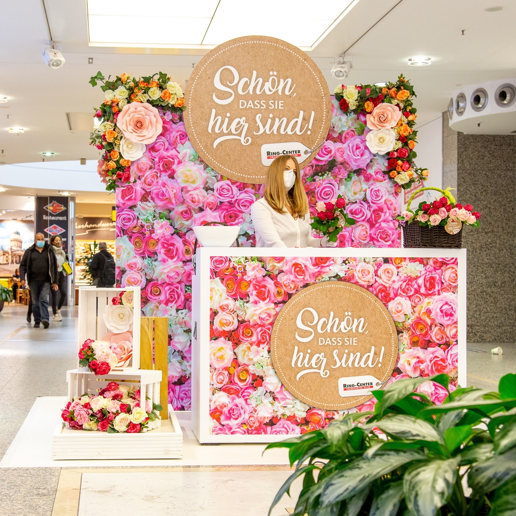 Mitarbeiter im Einsatz