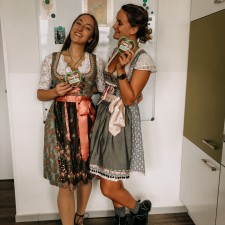 Lena bei der Arbeit