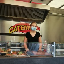 Gesa Marie bei der Arbeit