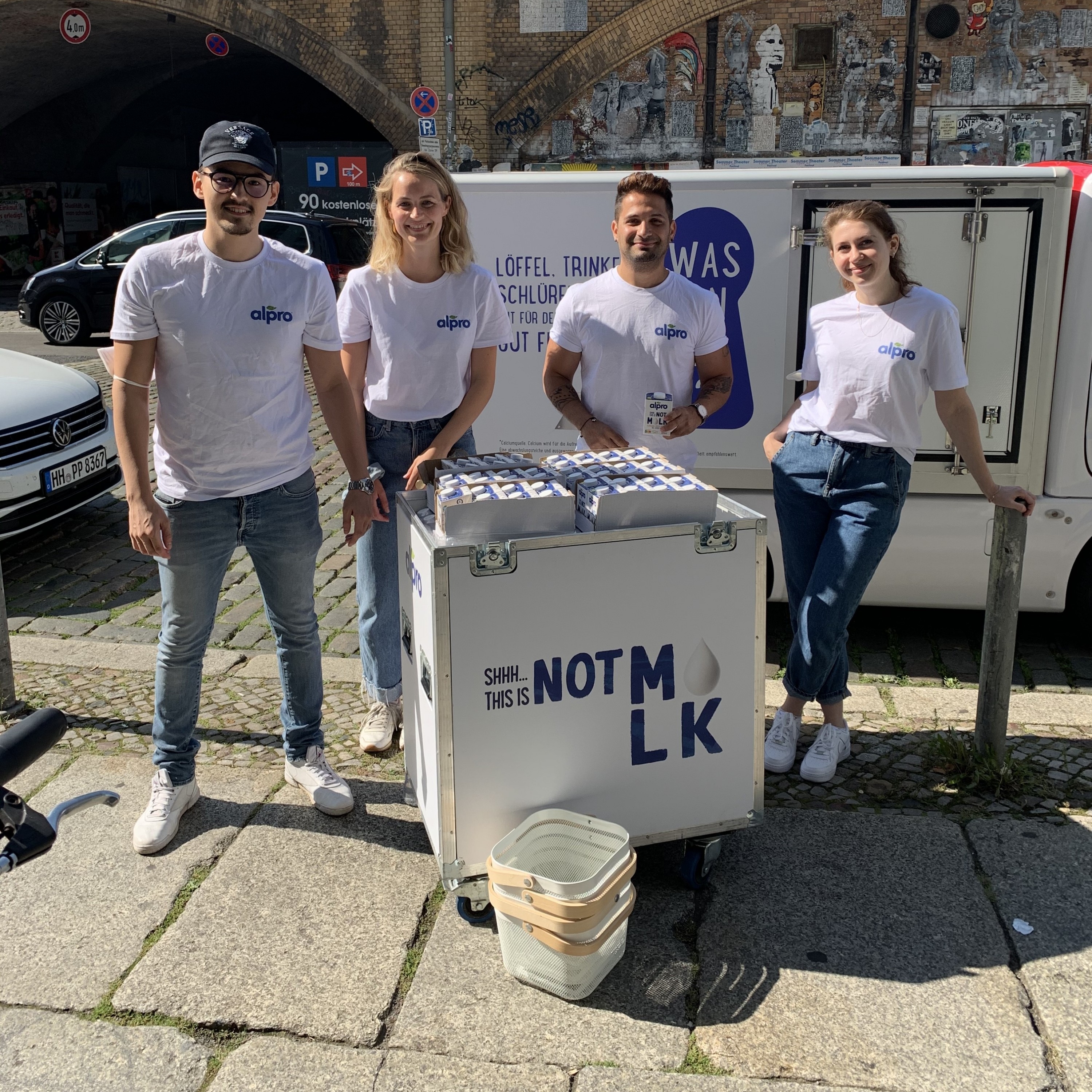 Mitarbeiter im Einsatz