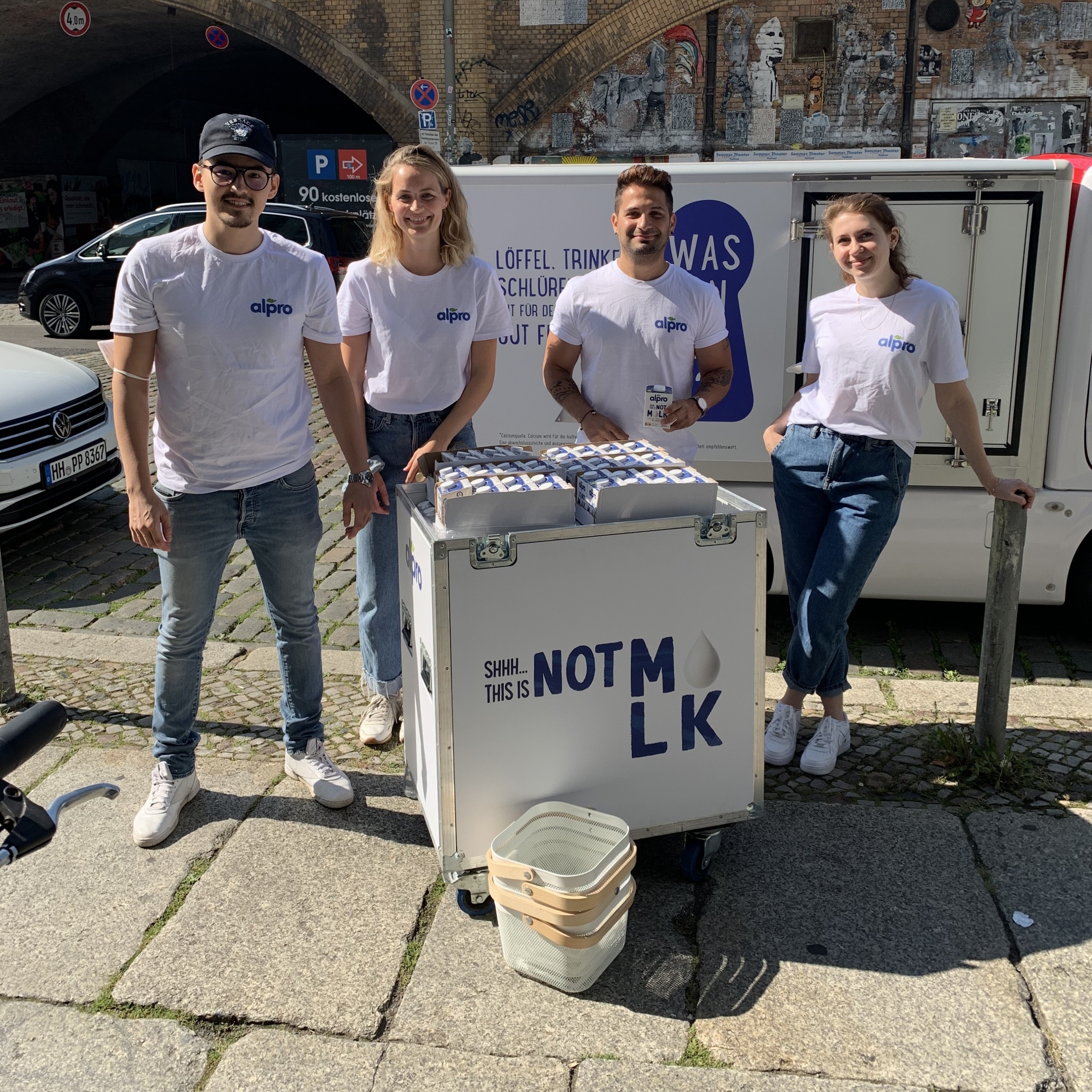 Mitarbeiter im Einsatz