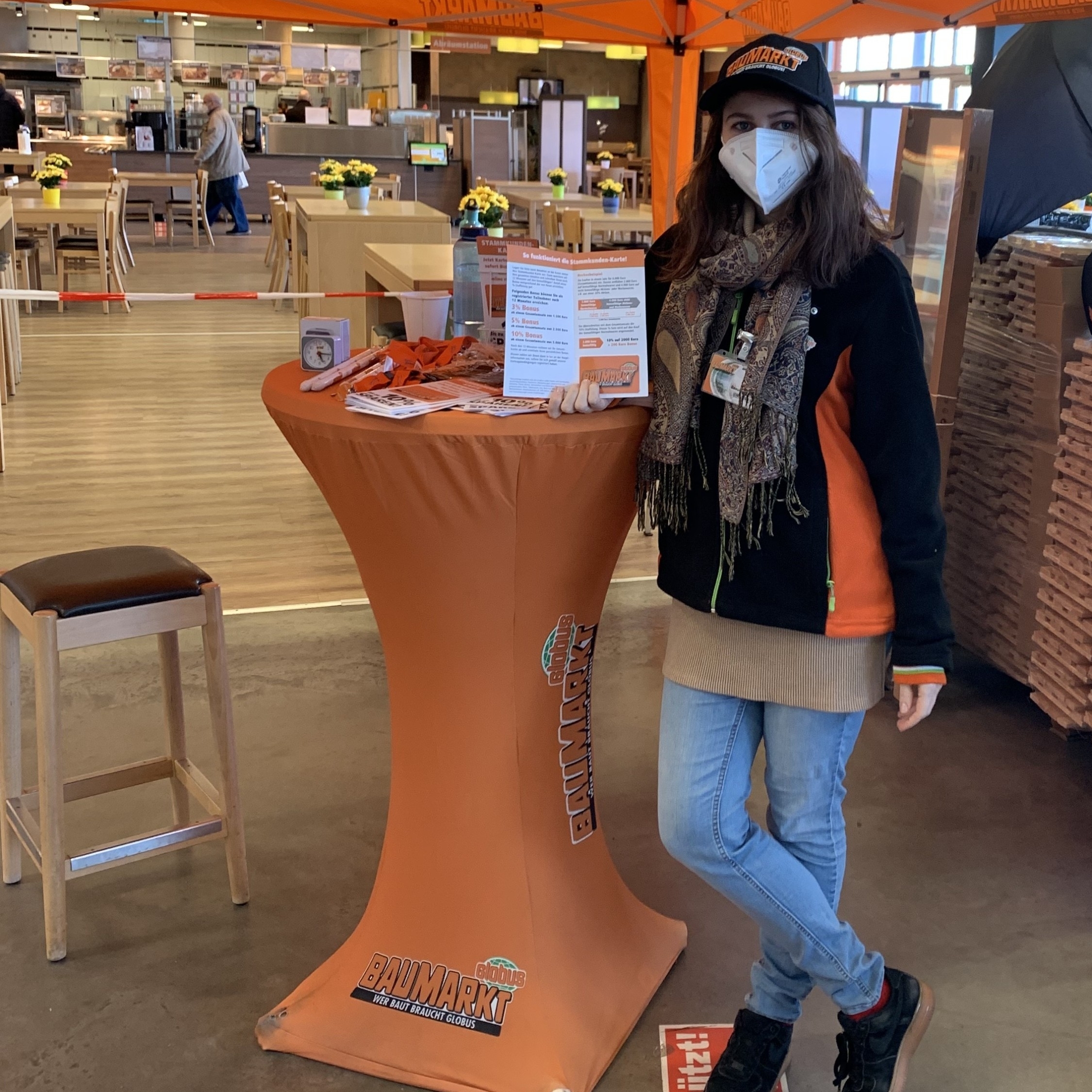 Mitarbeiter im Einsatz