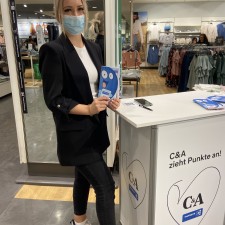 Melissa bei der Arbeit