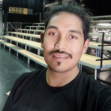 José Alejandro bei der Arbeit