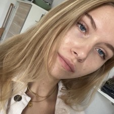 Lena bei der Arbeit