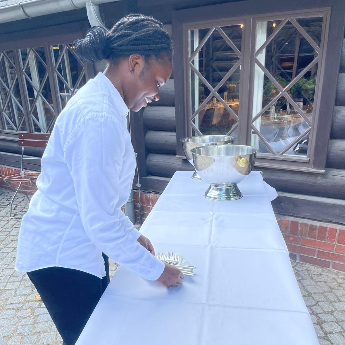 Mitarbeiter im Einsatz