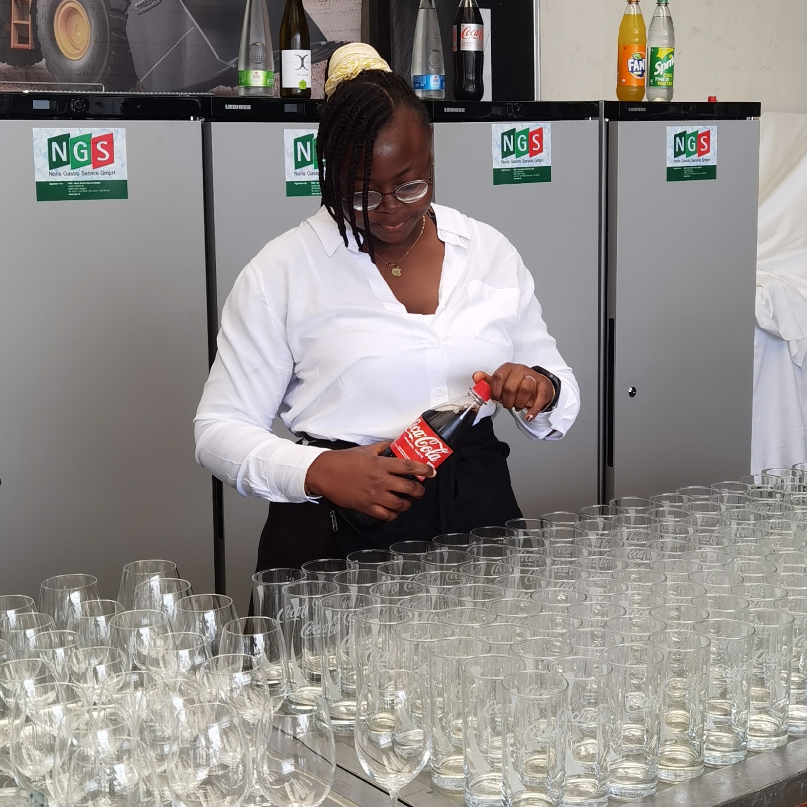 Mitarbeiter im Einsatz