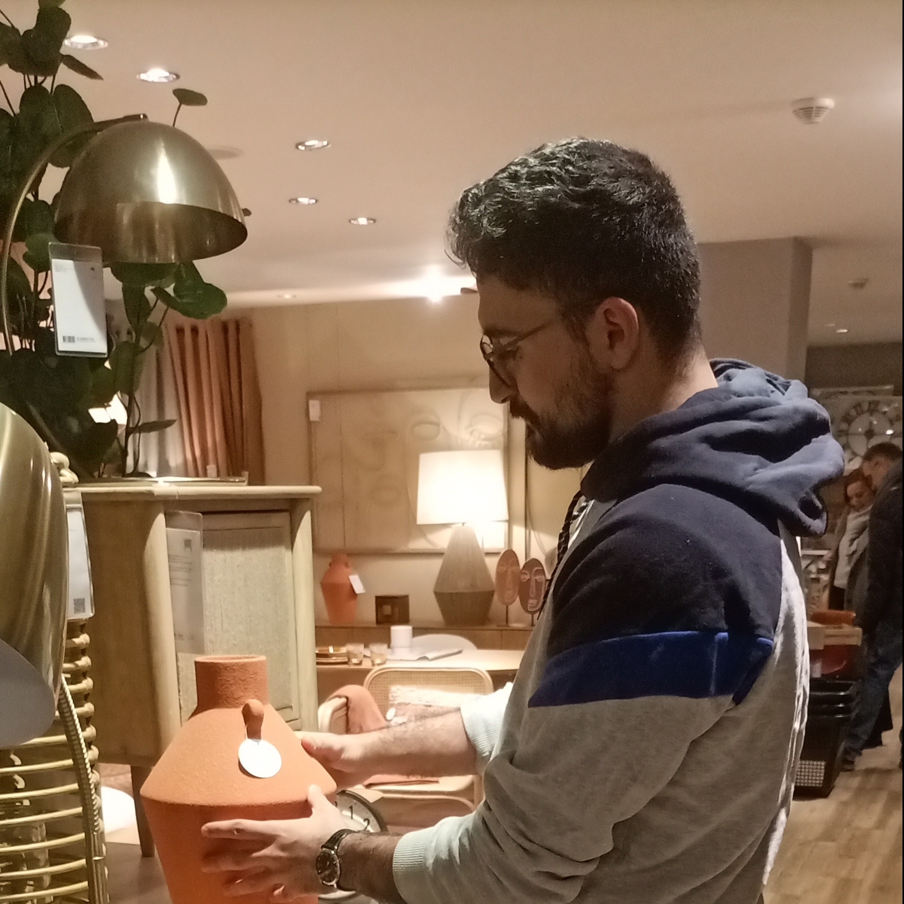 Mitarbeiter im Einsatz