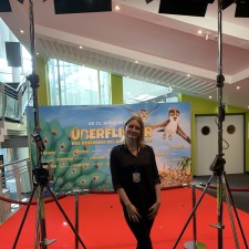 Josephine bei der Arbeit