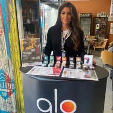 Kinora bei der Arbeit