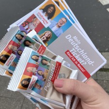 Sedef-Nur bei der Arbeit