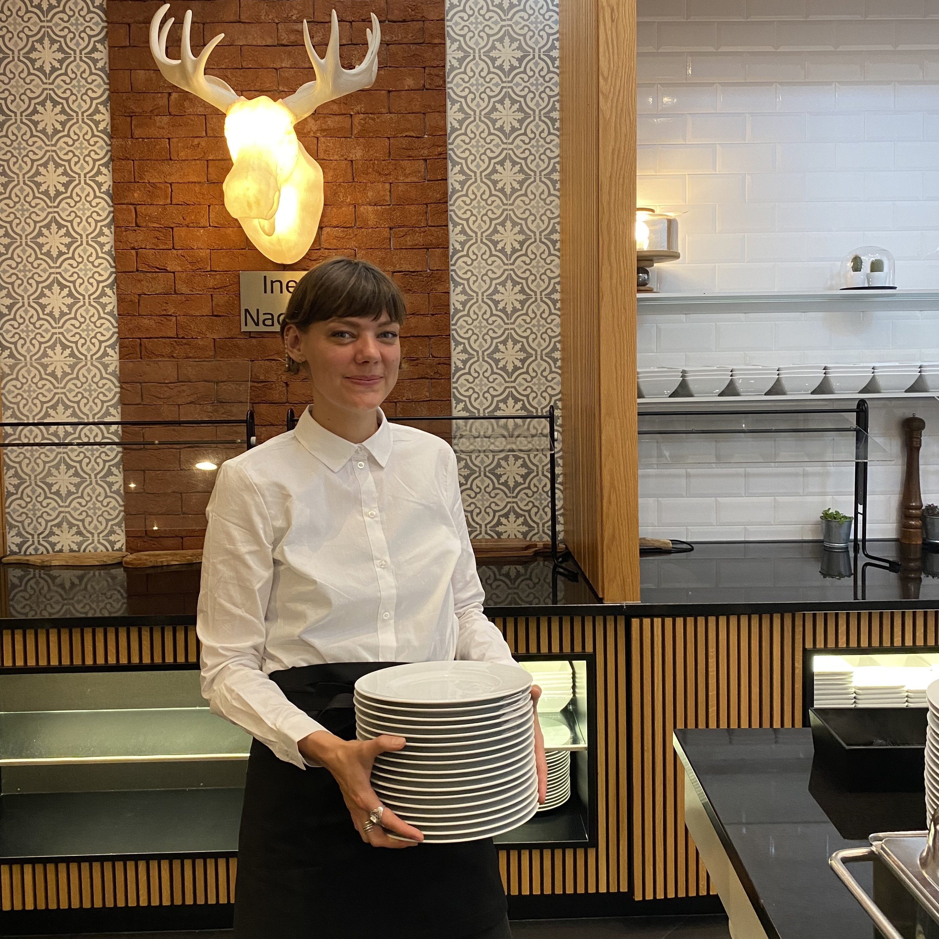 Mitarbeiter im Einsatz