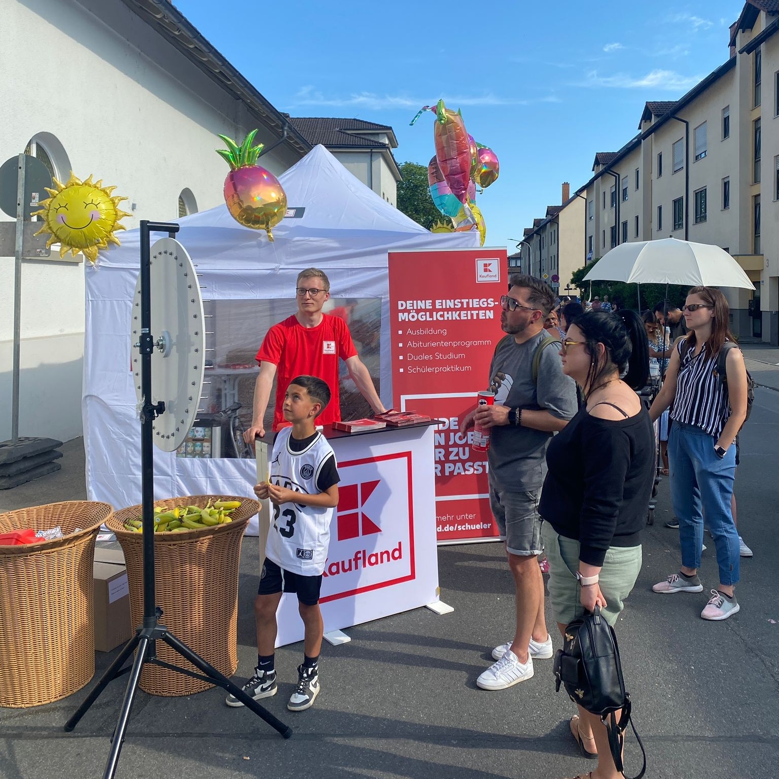 Mitarbeiter im Einsatz