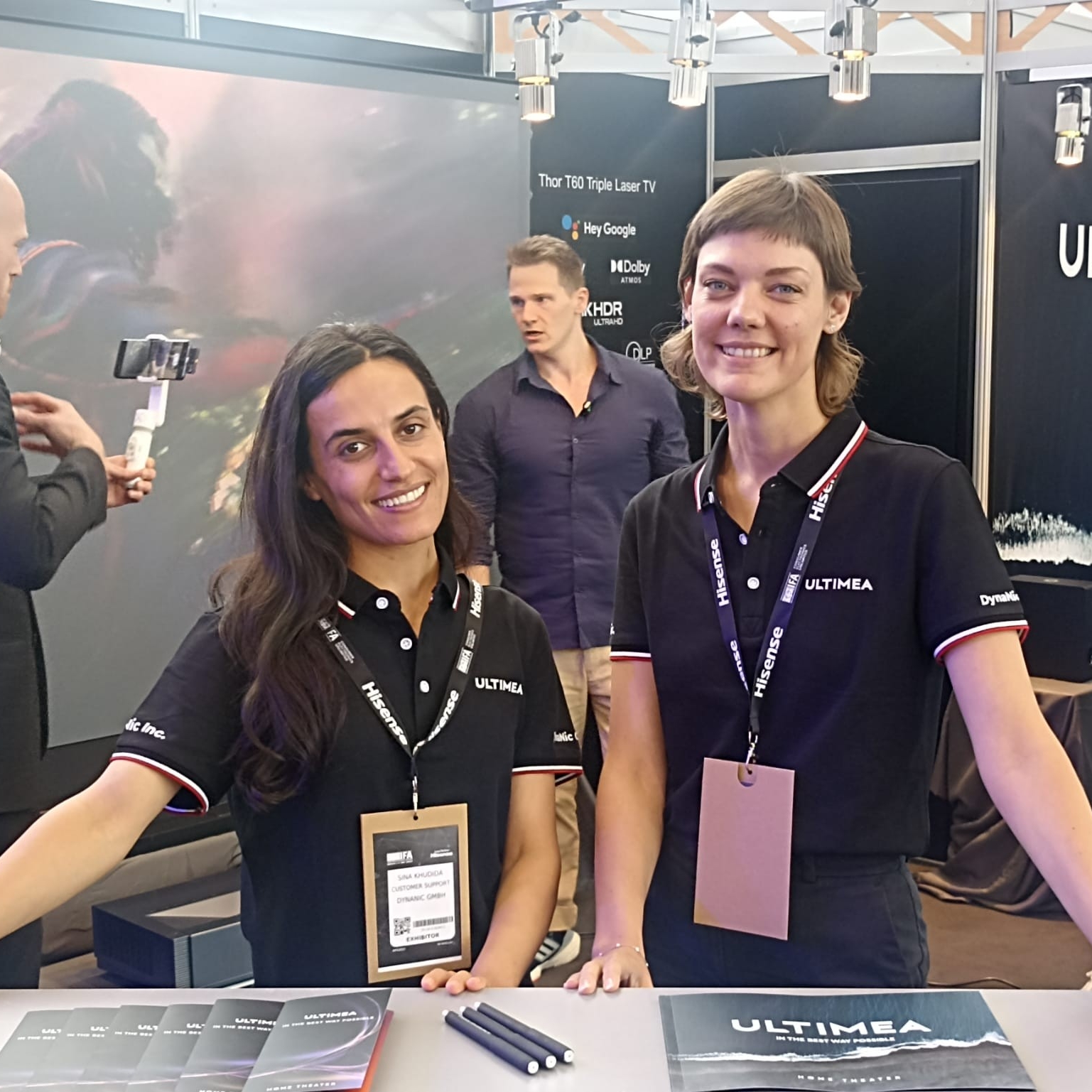 Mitarbeiter im Einsatz