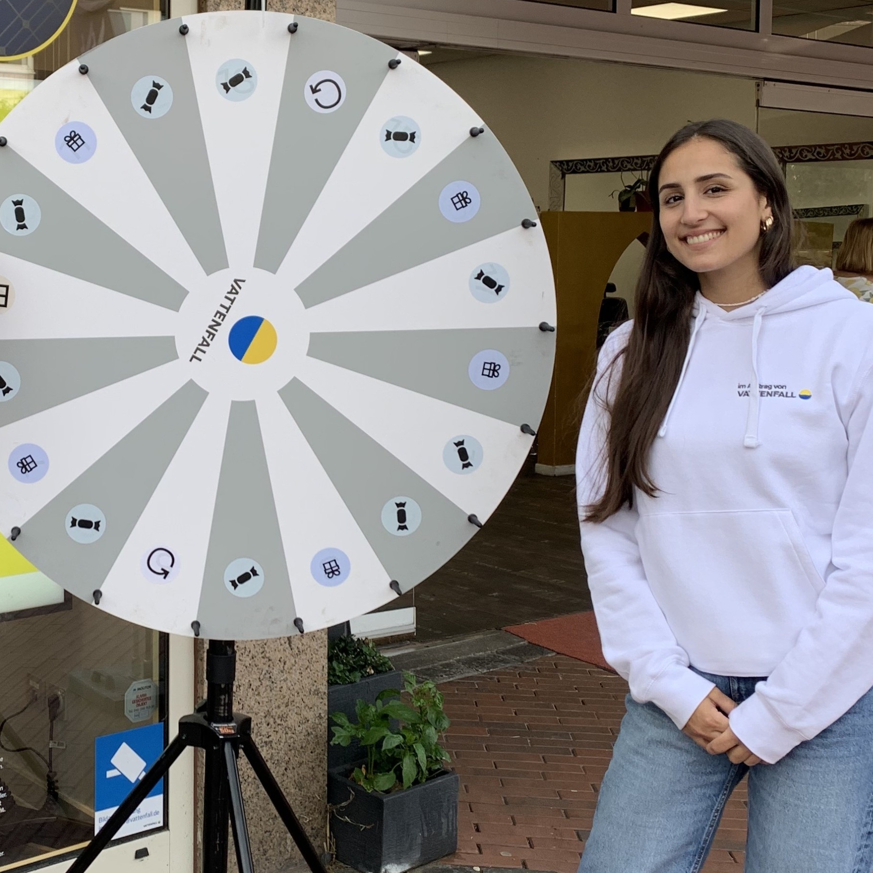 Mitarbeiter im Einsatz