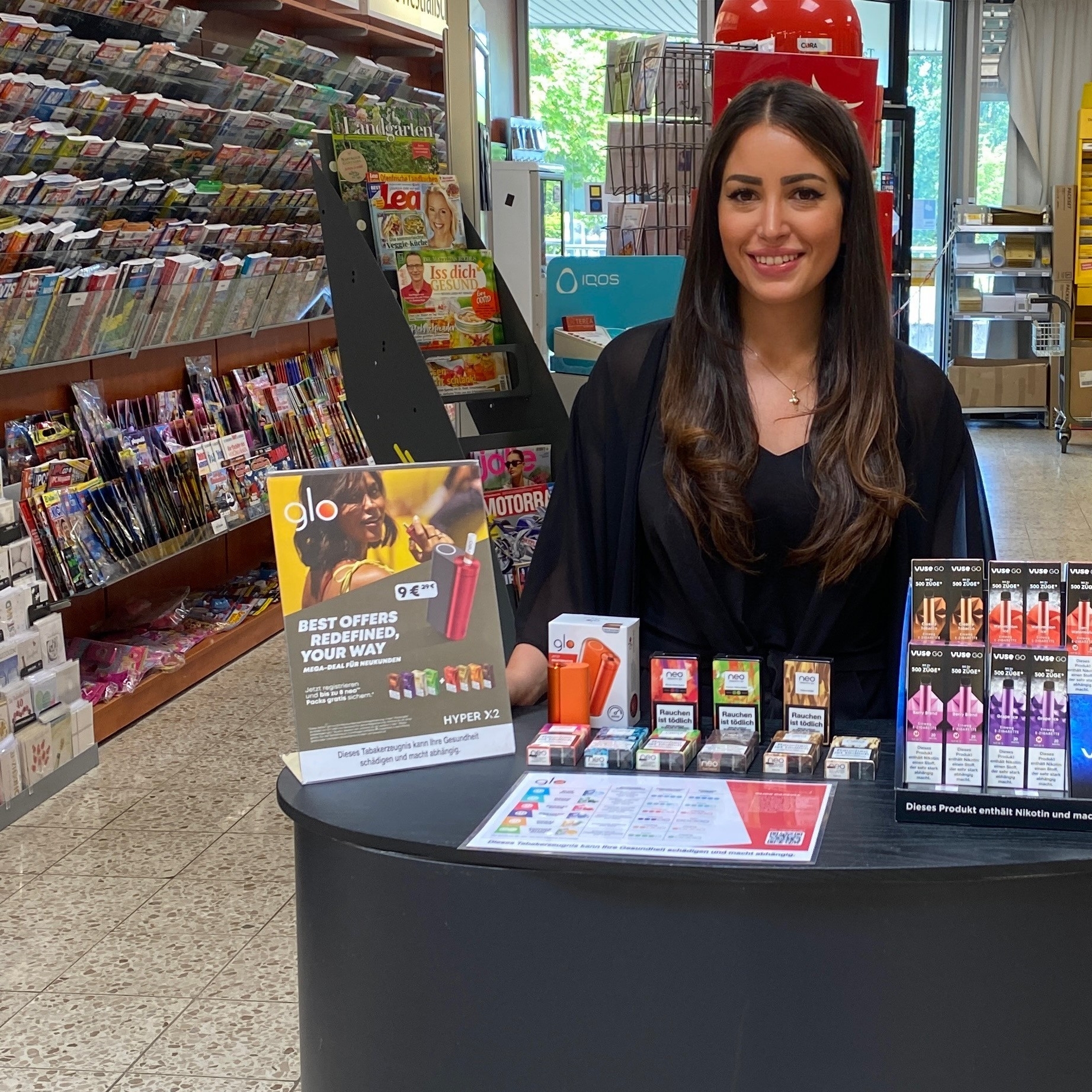 Mitarbeiter im Einsatz