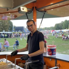 Mohamed Abdellatif bei der Arbeit