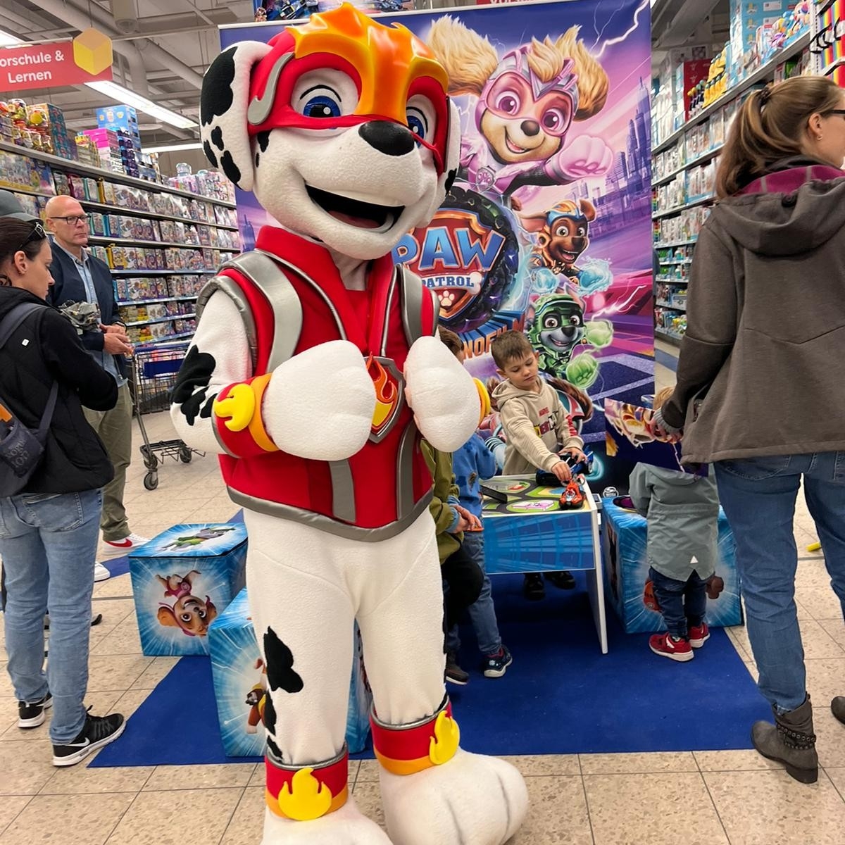 Mitarbeiter im Einsatz