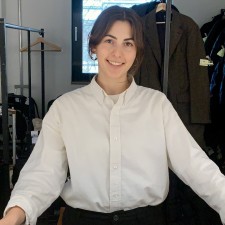 Katharina bei der Arbeit