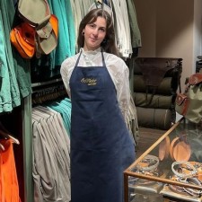 Katharina bei der Arbeit